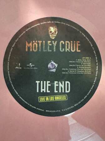 2LP Mötley Crüe: The End - Live In Los Angeles CLR 446437