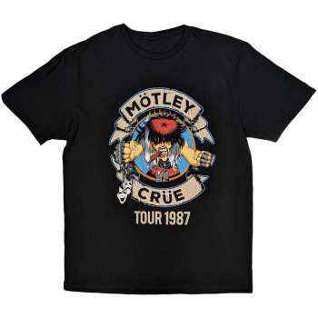 Merch Mötley Crüe: Motley Crue Unisex T-shirt: Girls Girls Girls Tour '87 (small) S