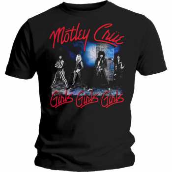 Merch Mötley Crüe: Tričko Smokey Street  M