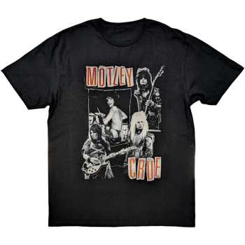 Merch Mötley Crüe: Motley Crue Unisex T-shirt: Vintage Punk Collage  (small) S