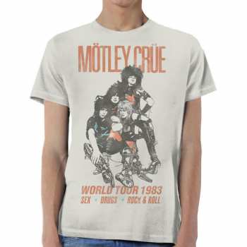 Merch Mötley Crüe: Tričko World Tour Vintage XL