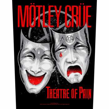 Merch Mötley Crüe: Zádová Nášivka Theatre Of Pain 