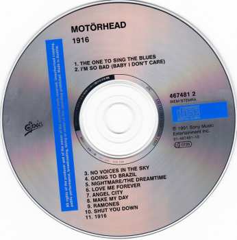 2CD/Box Set Motörhead: 1916 / March Ör Die 212