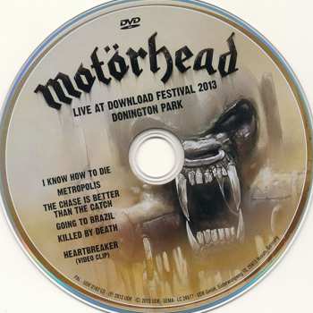 CD/DVD Motörhead: Aftershock DIGI