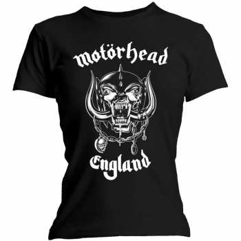 Merch Motörhead: Dámské Tričko England  M