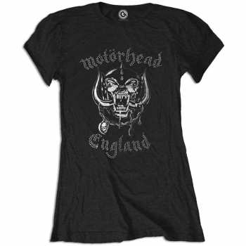 Merch Motörhead: Dámské Tričko England  L
