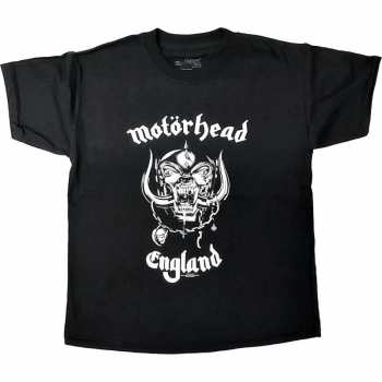 Merch Motörhead: Dětské Tričko England  12-13 let