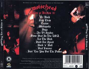 CD Motörhead: Live At Brixton '87 306838