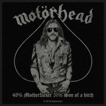 Merch Motörhead: Nášivka 49% Motherfucker 