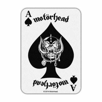Merch Motörhead: Nášivka Ace Of Spades Card 