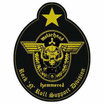 Merch Motörhead: Nášivka Support Division Cut Out