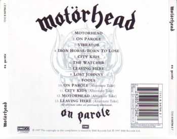 CD Motörhead: On Parole