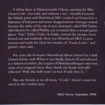 CD Motörhead: On Parole 26234