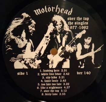 LP Motörhead: Over The Top - The Singles 1977 - 1982