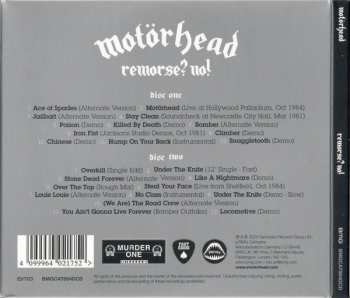 2CD Motörhead: Remorse? No!