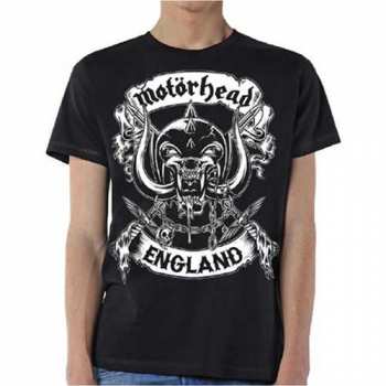 Merch Motörhead: Tričko Crossed Swords England Crest 