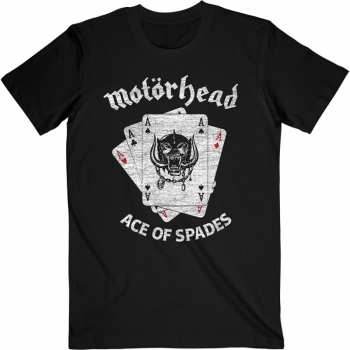 Merch Motörhead: Tričko Flat War Pig Aces  M