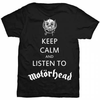 Merch Motörhead: Tričko Keep Calm 