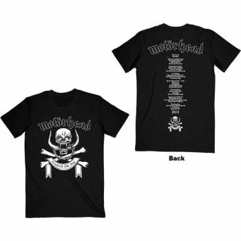 Merch Motörhead: Tričko March Or Die Lyrics XL