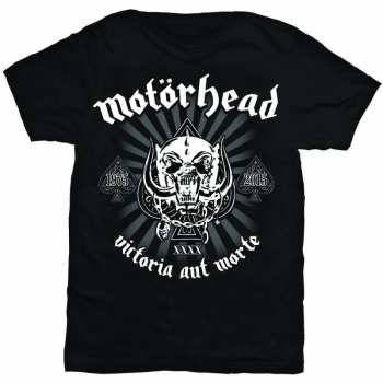 Merch Motörhead: Tričko Victoria Aut Morte  L