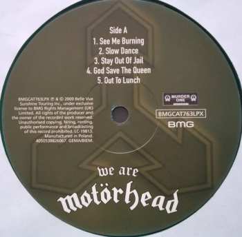 LP Motörhead: We Are Motörhead CLR