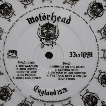 LP Motörhead: England 1978 PIC