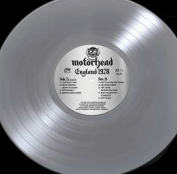 LP Motörhead: England 1978 LTD | CLR 390975