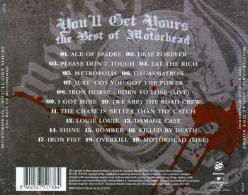 CD Motörhead: You'll Get Yours: The Best Of Motorhead 48362