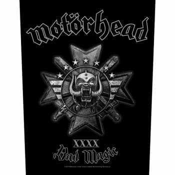 Merch Motörhead: Zádová Nášivka Bad Magic 