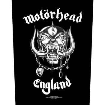 Merch Motörhead: Zádová Nášivka England