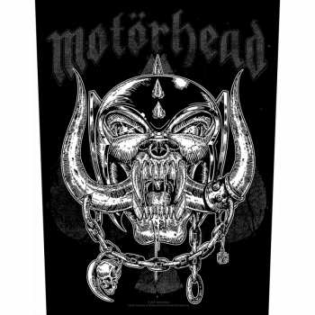 Merch Motörhead: Zádová Nášivka Etched Iron