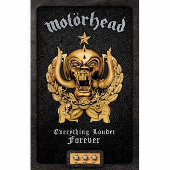 Merch Motörhead: Zádová Nášivka Everything Louder Forever