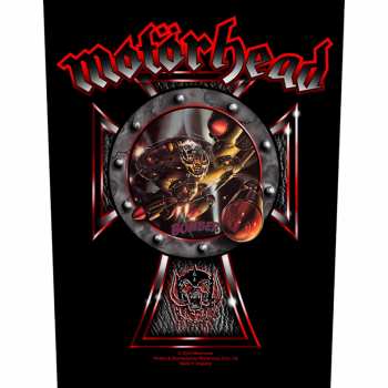 Merch Motörhead: Zádová Nášivka Iron Cross Bomber 2004