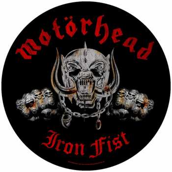 Merch Motörhead: Zádová Nášivka Iron Fist