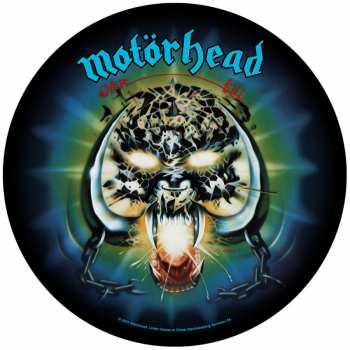 Merch Motörhead: Zádová Nášivka Overkill