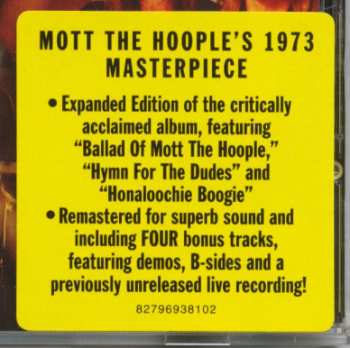 CD Mott The Hoople: Mott 24206