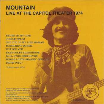 CD Mountain: Capitol Theater, Passaic, New Jersey, 1974 347506