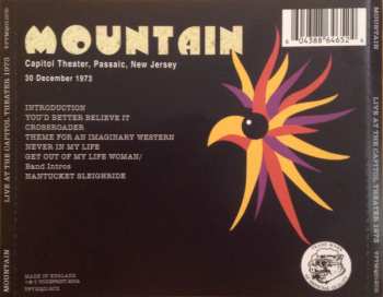 CD Mountain: Capitol Theatre, Passaic, New Jersey, 1973 313396