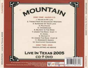 CD/DVD Mountain: Live In Texas 2005 149183