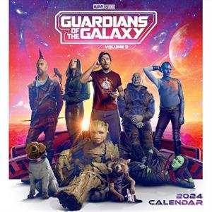 Album Movie Calendar: Guardians Of The Galaxy Vol.3 2024 Calendar