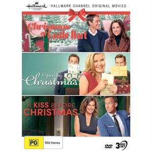 Movie: Hallmark Christmas Collection 25 (christmas At Castle Hart/open By Christmas/a Kiss Before Christmas)