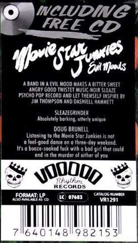 LP/CD Movie Star Junkies: Evil Moods 490009