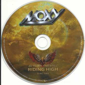 2CD/DVD Moxy: 40 Years And Still Riding High LTD | NUM 107935