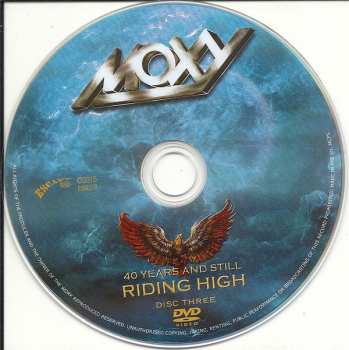 2CD/DVD Moxy: 40 Years And Still Riding High LTD | NUM 107935