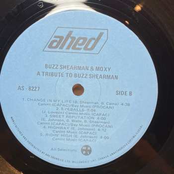 LP Moxy: A Tribute To Buzz Shearman 458094