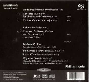 SACD Wolfgang Amadeus Mozart: Concerto & Quintet • Concerto 423760