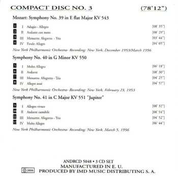 3CD Wolfgang Amadeus Mozart: Symphonies Nos. 25/28/29/35/36/38/40/41 529712