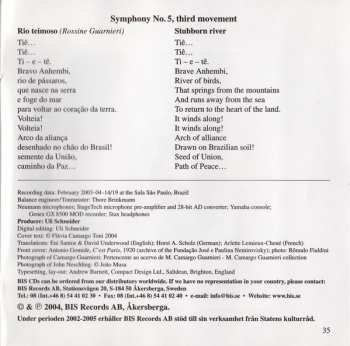 CD Mozart Camargo Guarnieri: Symphonies Nos. 5 & 6 ~ Vila Rica Suite 454893