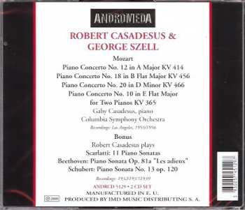 2CD Wolfgang Amadeus Mozart: Piano Concertos 10, 12, 18, 20 407840