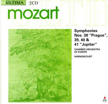 Album Wolfgang Amadeus Mozart: Symphonies Nos. 38 'Prague', 39, 40 & 41 'Jupiter'